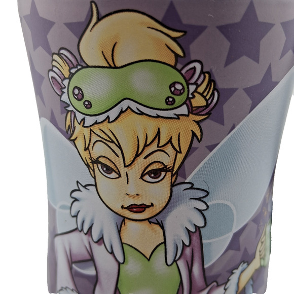 Tinkerbell "Mornings Aren't Magical" Mug Disney Parks World Purple Coffee Cup - Picture 4 of 10